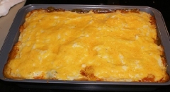Beef Cheese Casserole
