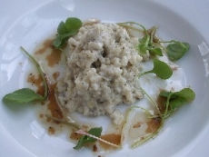 Artichoke Risotto with Tomato Butter